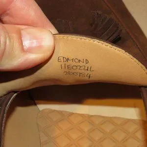 John Lobb Edmond 260784 Brown Suede Tassel Loafer 12 E NWB $1700 Shoe Trees John Lobb | Shoes | John Lobb Edmond 26784 Brown Suede  main image 3